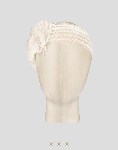 Tiara para bebé hueso 03-684