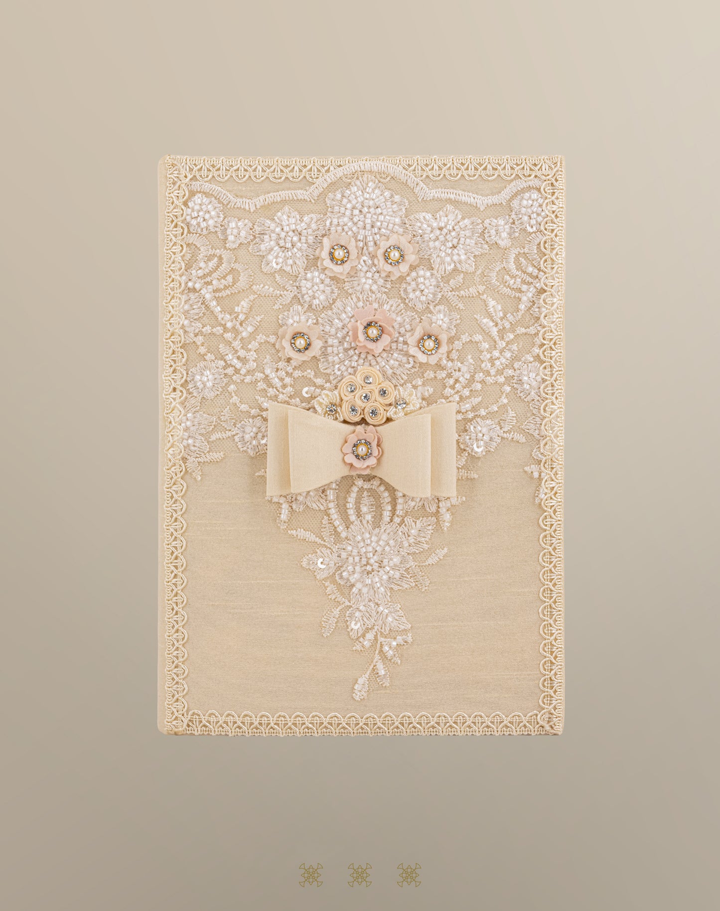Biblia de boda beige 04-326