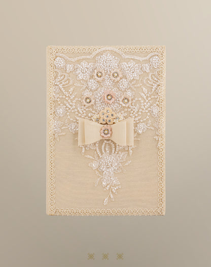 Biblia de boda beige 04-326