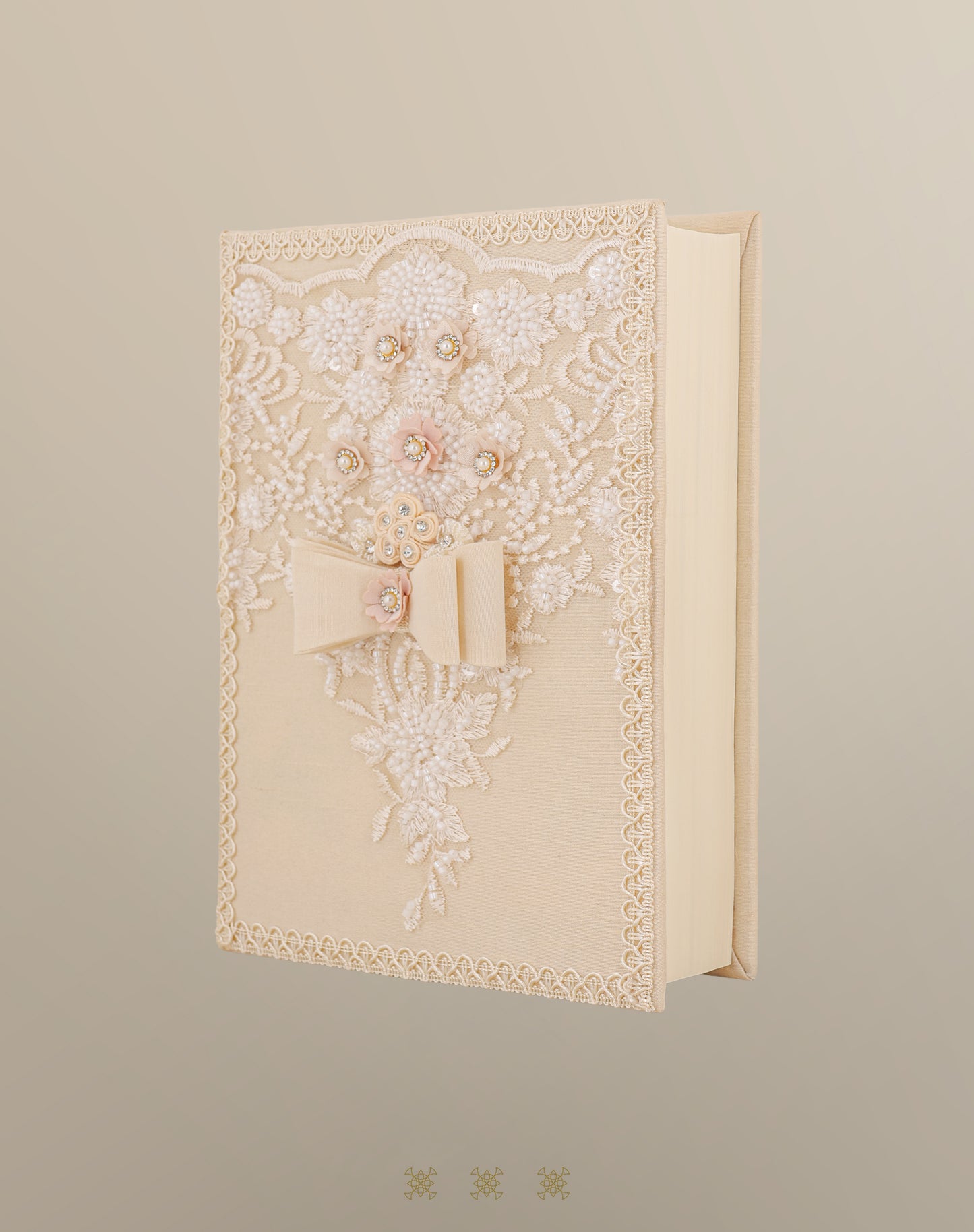 Biblia de boda beige 04-326