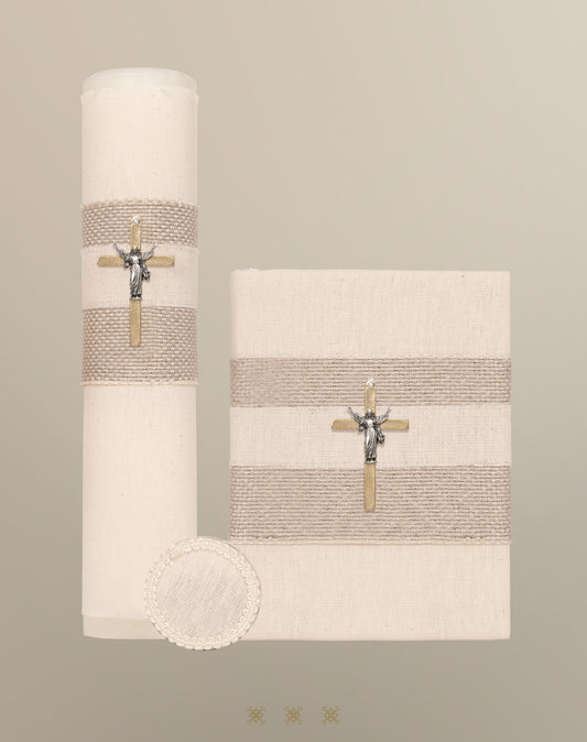 Set comunión hueso 04-428