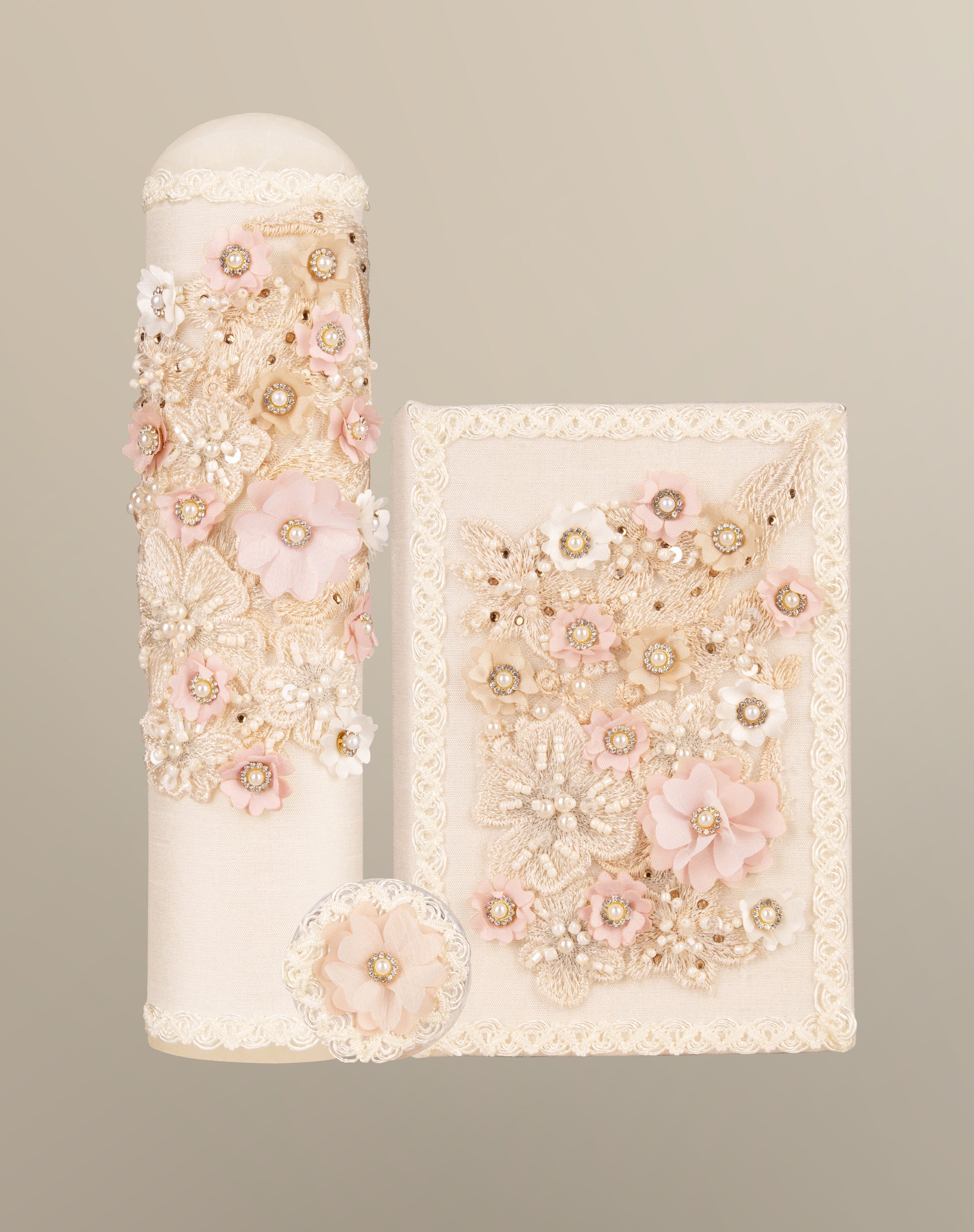 Set de vela primera comunión hueso 04-441