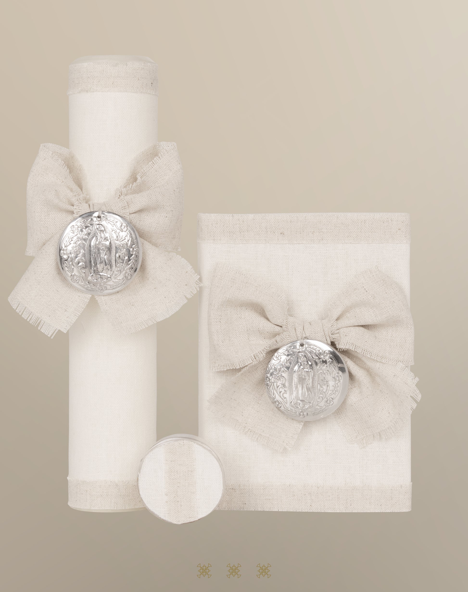 Set de vela primera comunión hueso 04-480