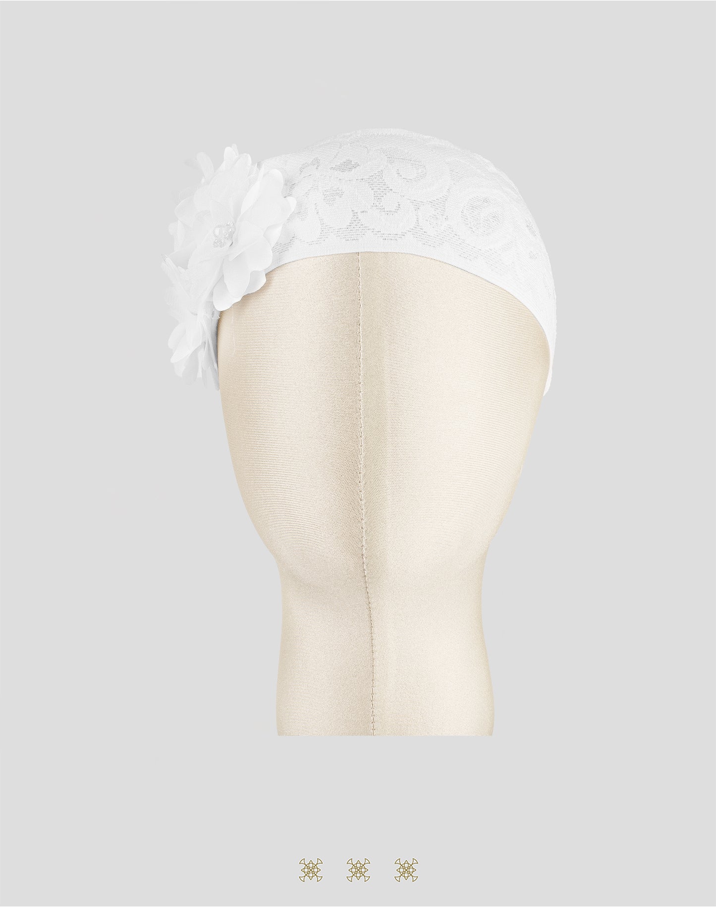 Tiara para bebé blanco 05-016