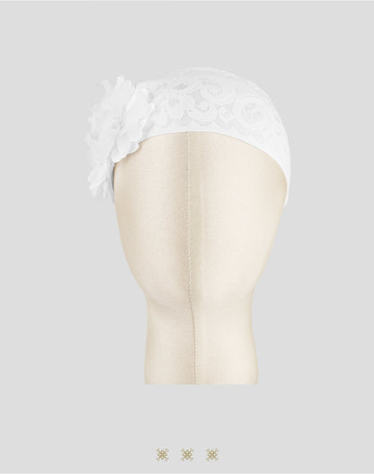 Tiara para bebé blanco 05-016