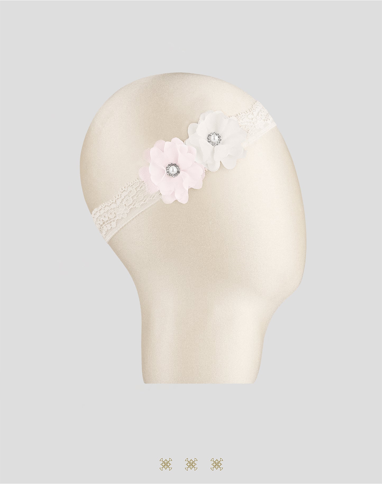 Tiara para bebé hueso 04-519
