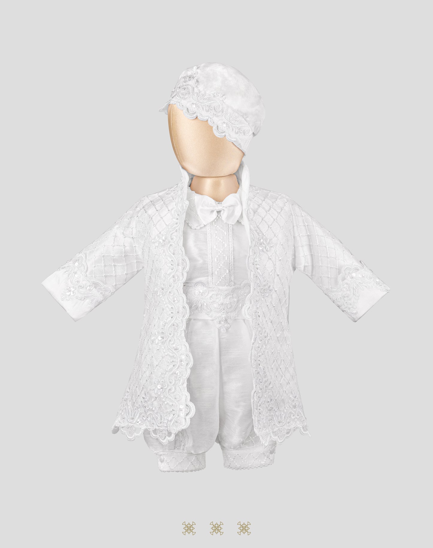 Traje Estilo Principe Blanco 05-044