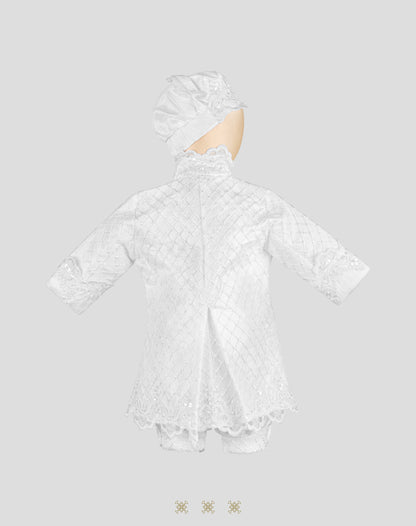 Traje Estilo Principe Blanco 05-044