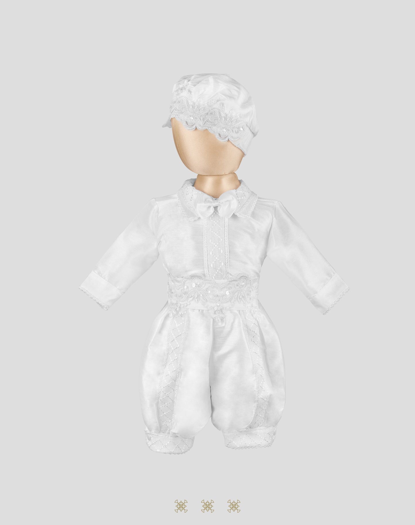 Traje Estilo Principe Blanco 05-044