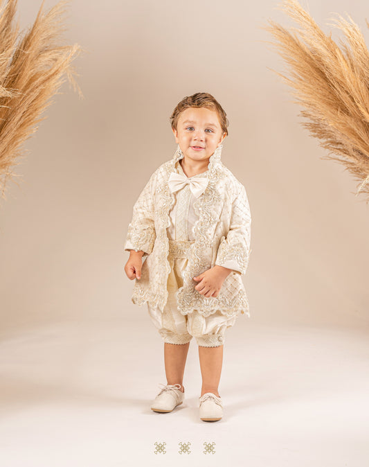 Traje Estilo Principe Beige 05-044