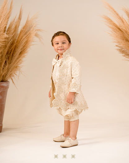 Traje Estilo Principe Beige 05-044