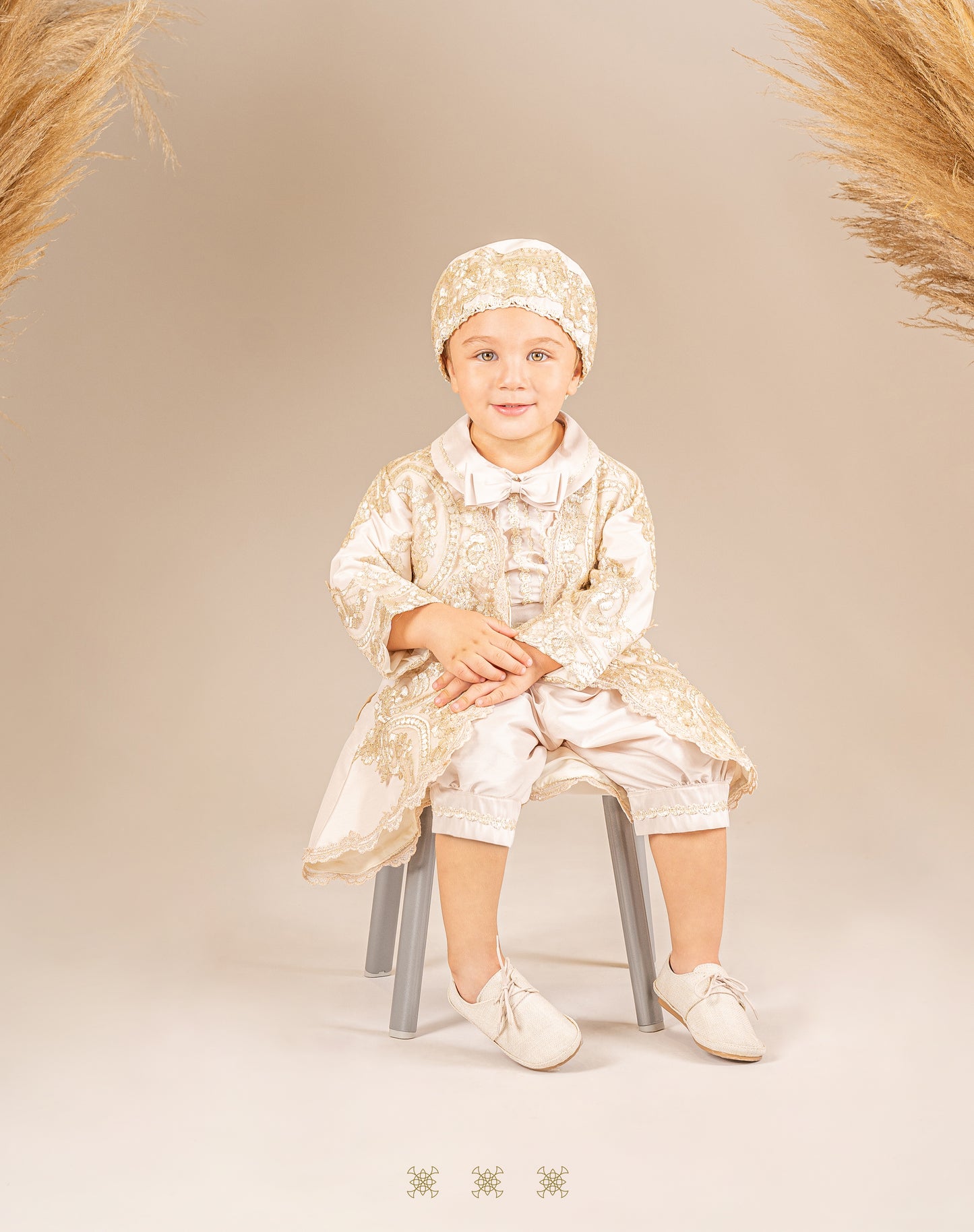 Bombacho con Saco Beige 05-045