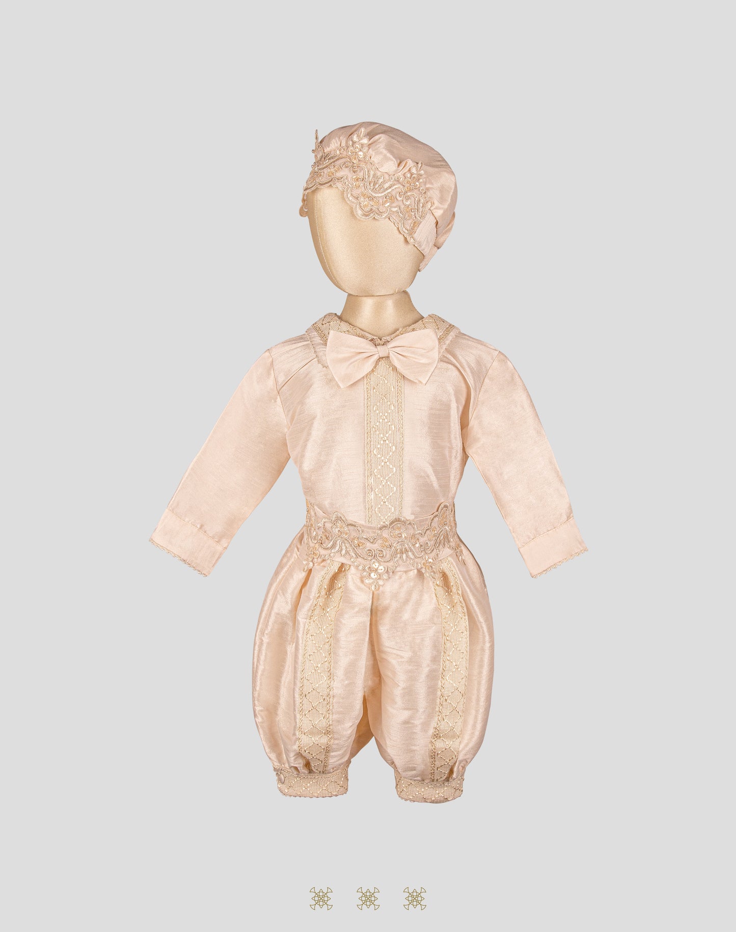 Traje Estilo Principe Beige 05-044
