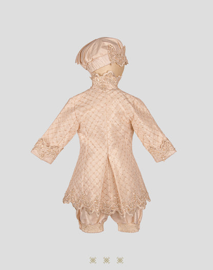 Traje Estilo Principe Beige 05-044