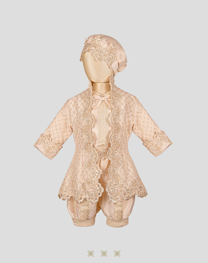 Traje Estilo Principe Beige 05-044