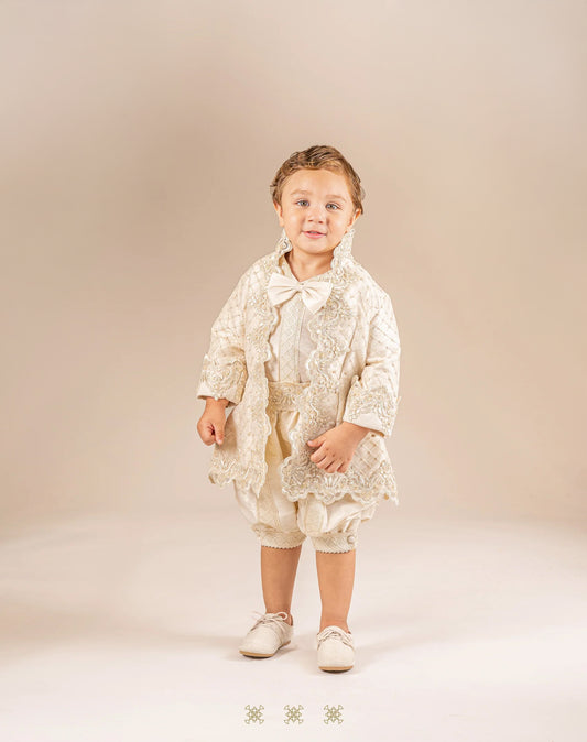 Traje Estilo Principe Beige 05-044