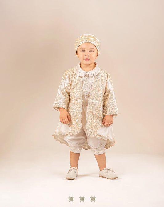 Bombacho con Saco Beige 05-045