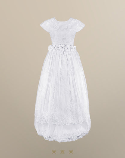 Vestido de Primera comunión blanco 08-127