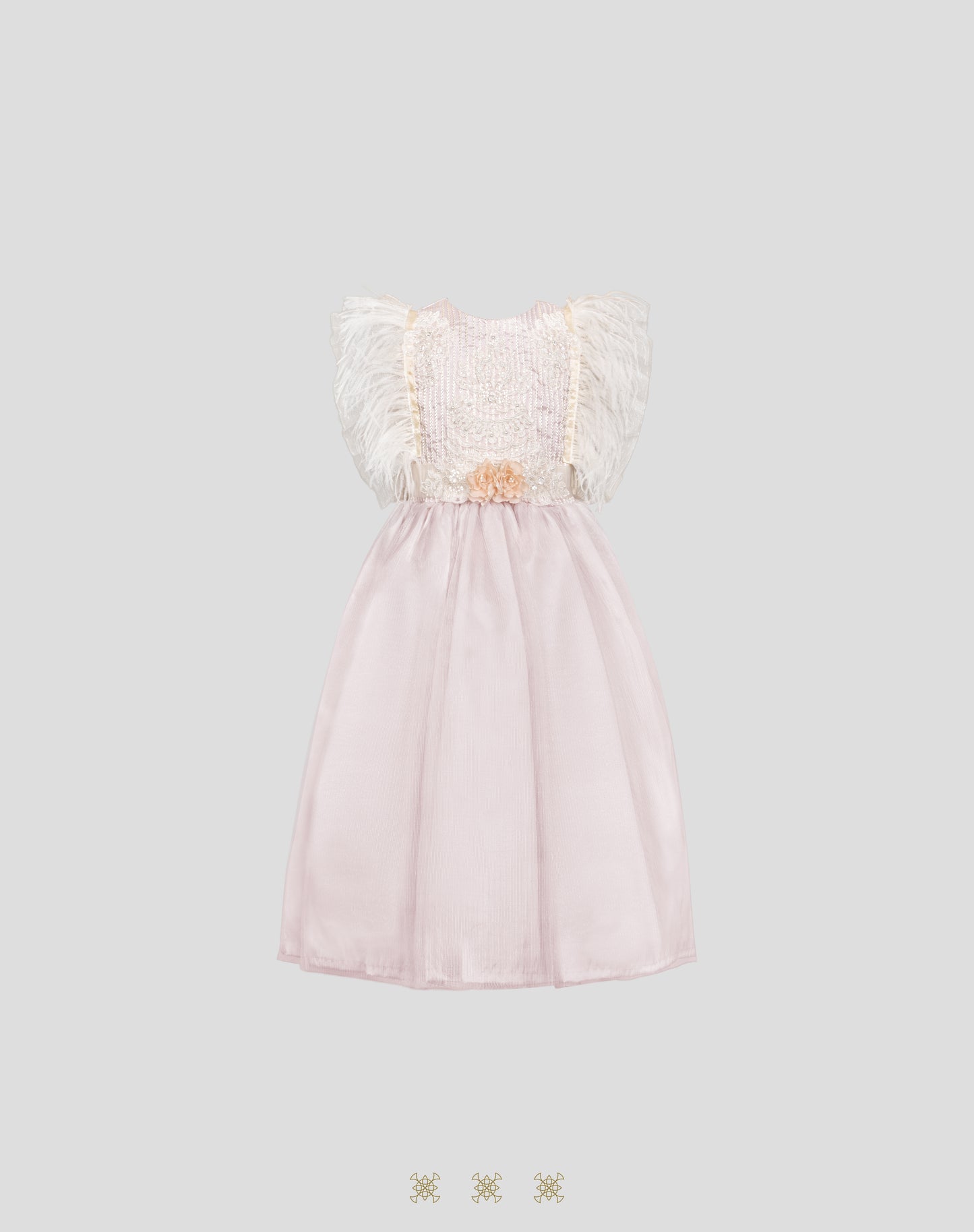Vestido Infantil blush 08-140