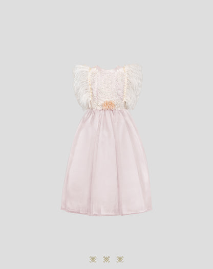 Vestido Infantil blush 08-140