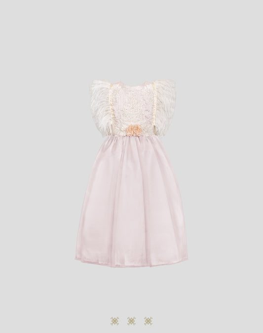 Vestido Infantil blush 08-140