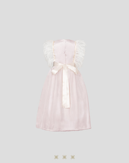 Vestido Infantil blush 08-140