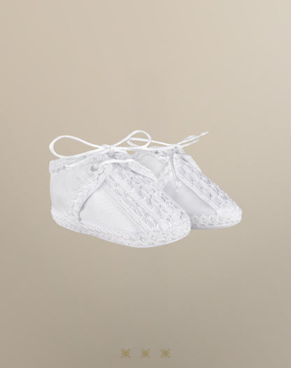 Zapato Infantil blanco tela 13-057