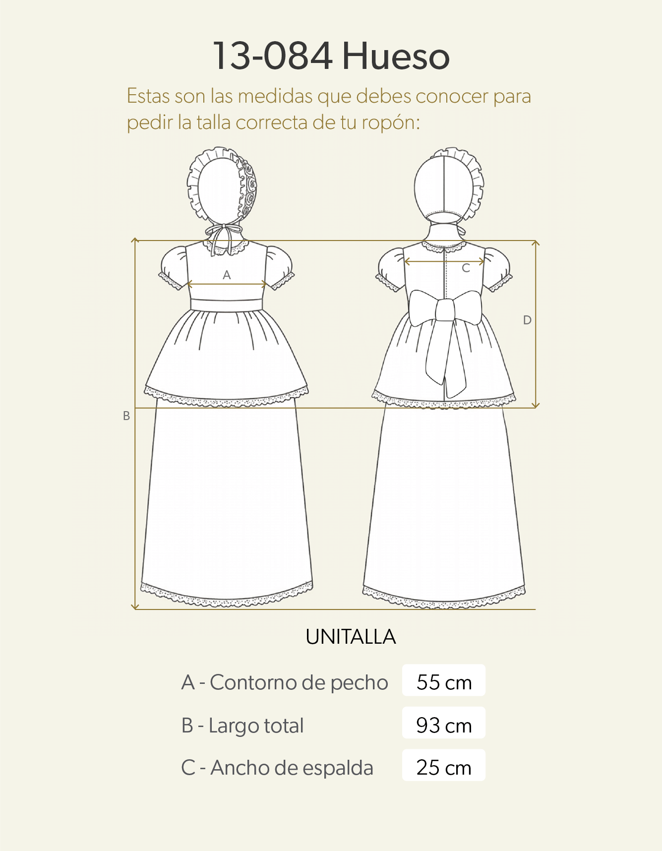 Ropón de bautizo de seda italiana 13-084