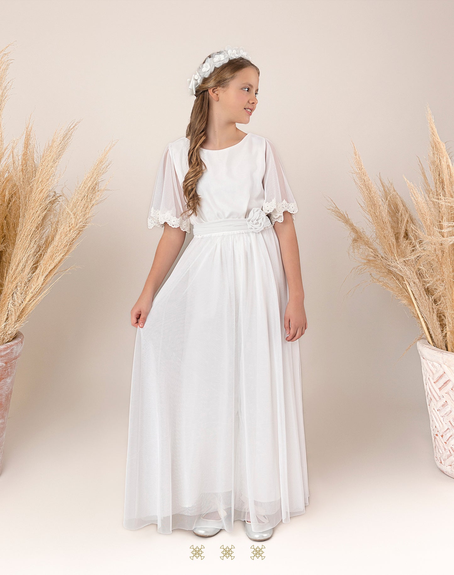 Jumpsuit con falda blanco 16-037