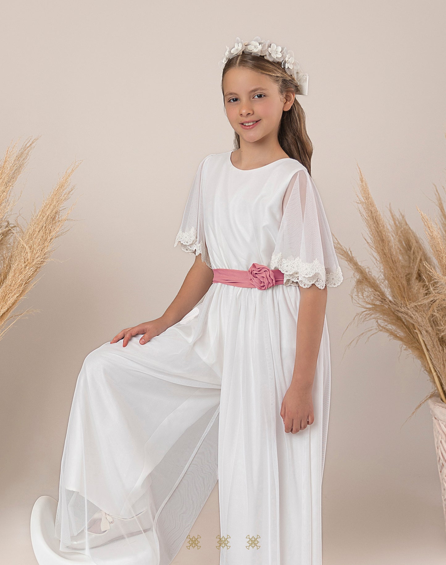 Jumpsuit con falda 16-037