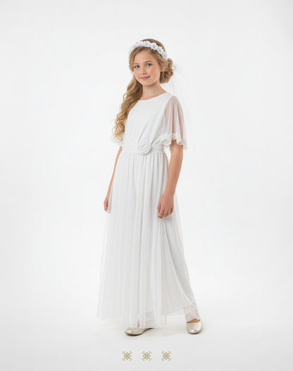 Jumpsuit con falda desmontable blanco 16-037