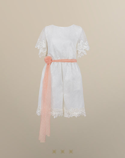 Jumpsuit corto hueso 16-053