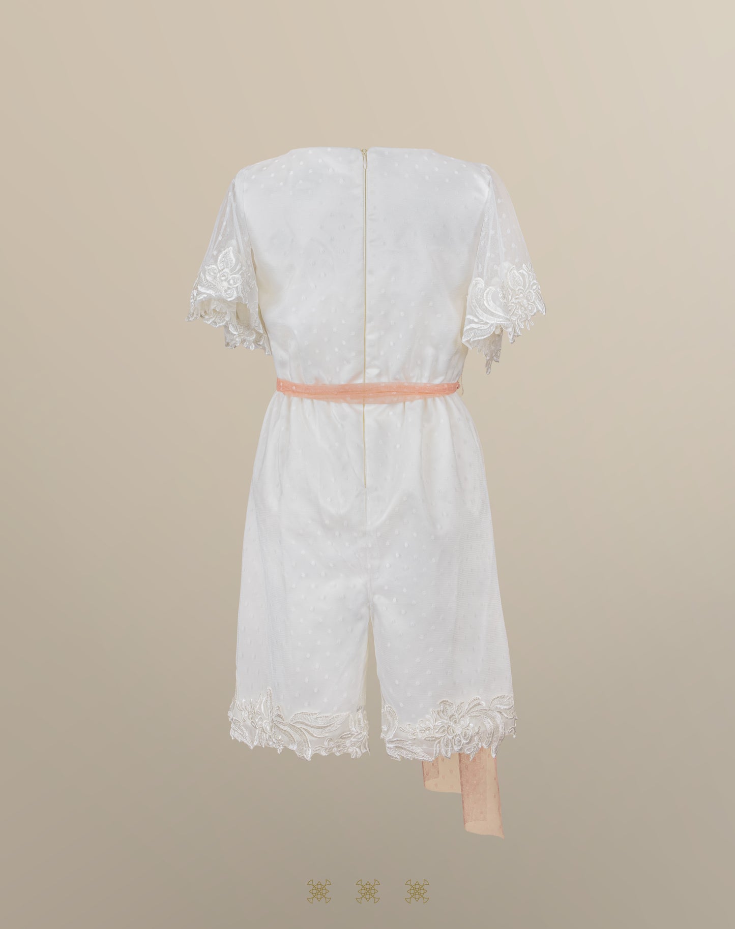 Jumpsuit corto hueso 16-053