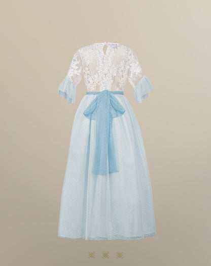 Vestido hueso 16-062