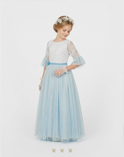 Vestido hueso 16-062
