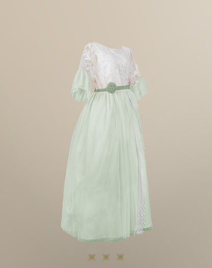 Vestido hueso 16-062