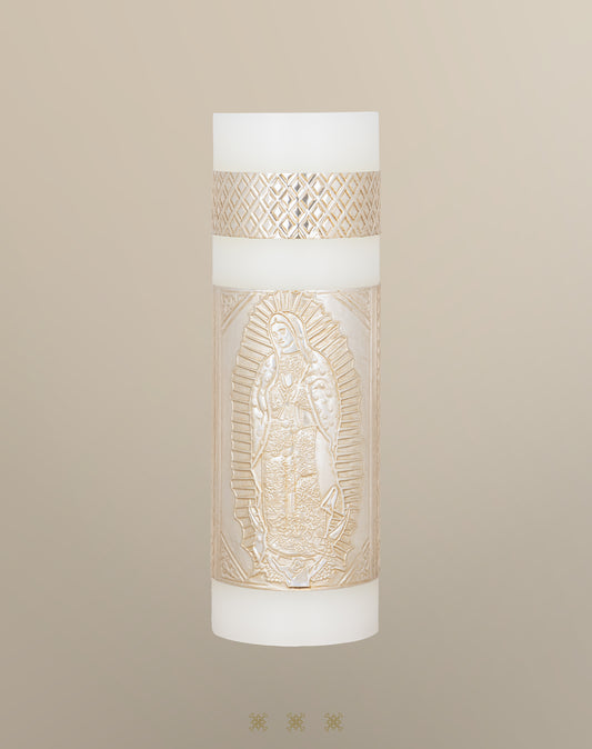 Cirio dorado de la Virgen de Guadalupe 17-201