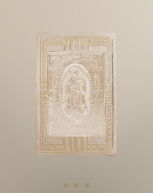 Biblia de boda repujado dorada 17-243