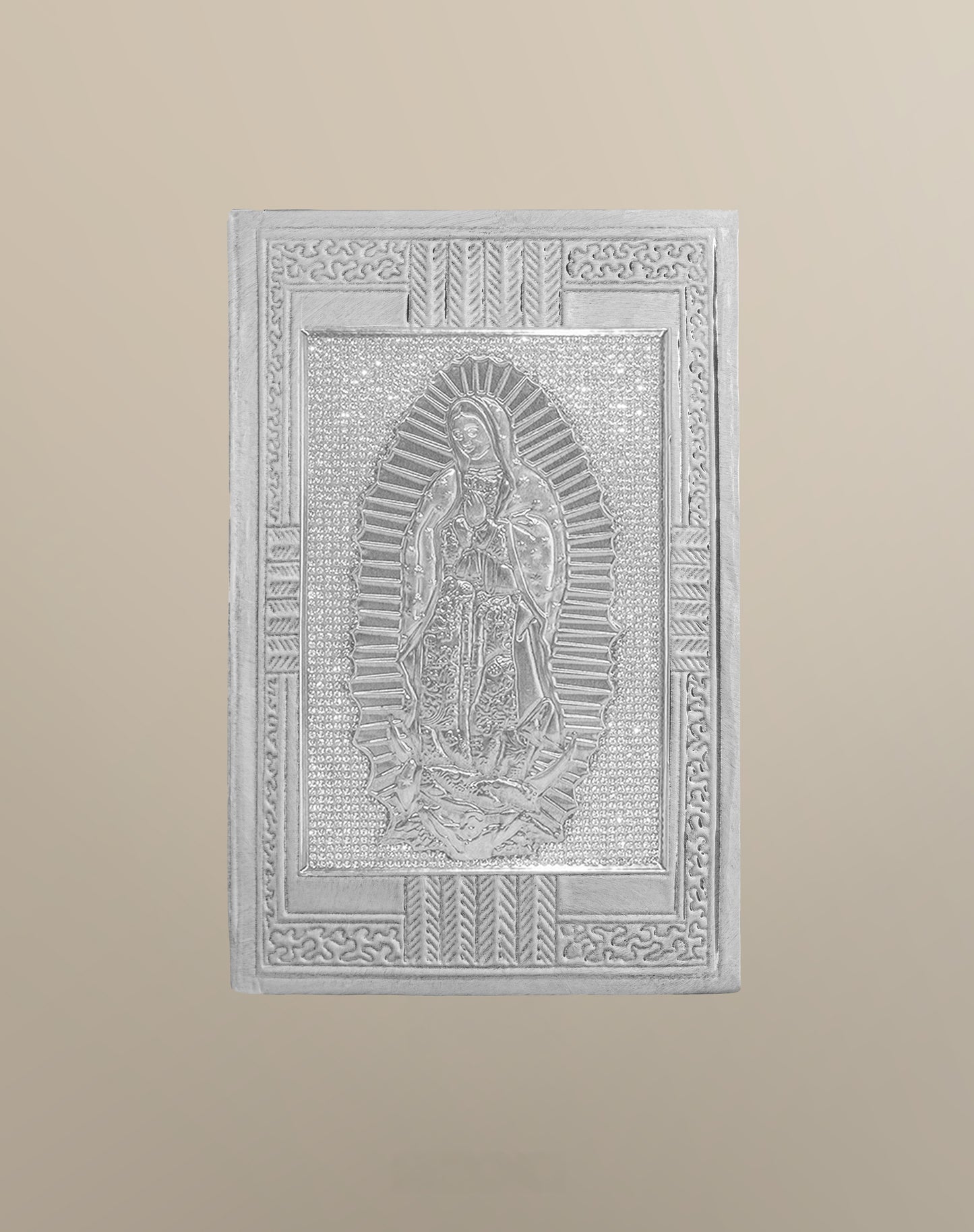 Biblia de boda repujado plata 17-246