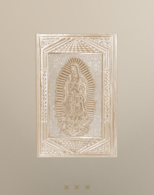 Biblia de boda repujado dorada 17-246