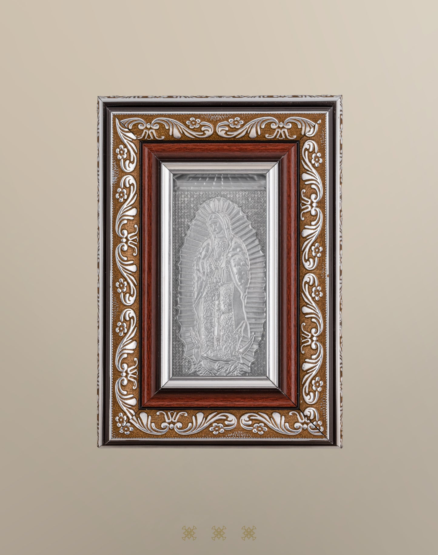 Biblia de boda con cofre plata 17-329