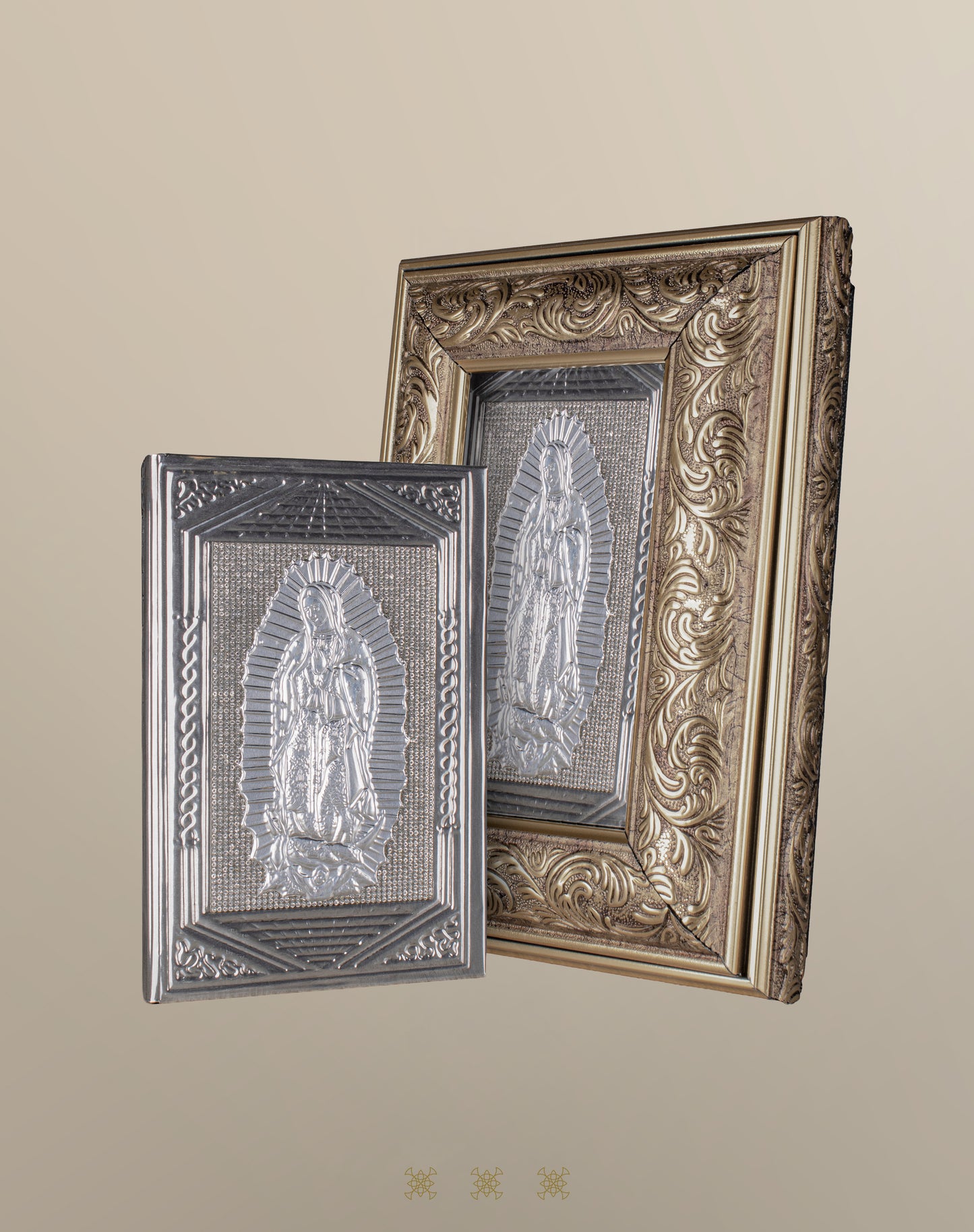 Biblia de boda con cofre plata 17-337