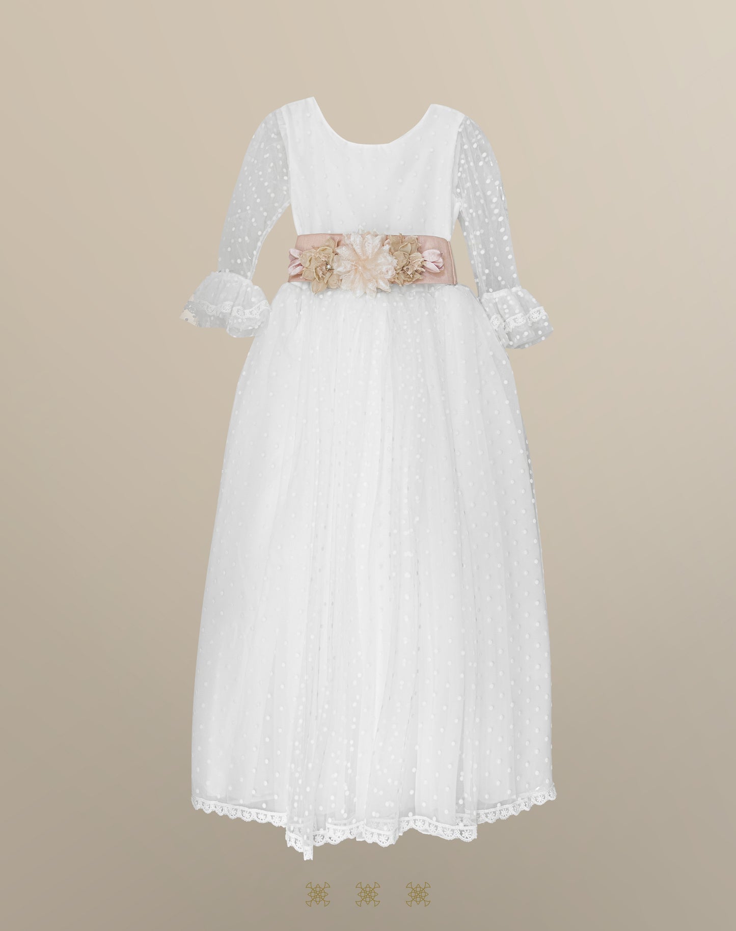 Vestido juvenil blanco 29-068