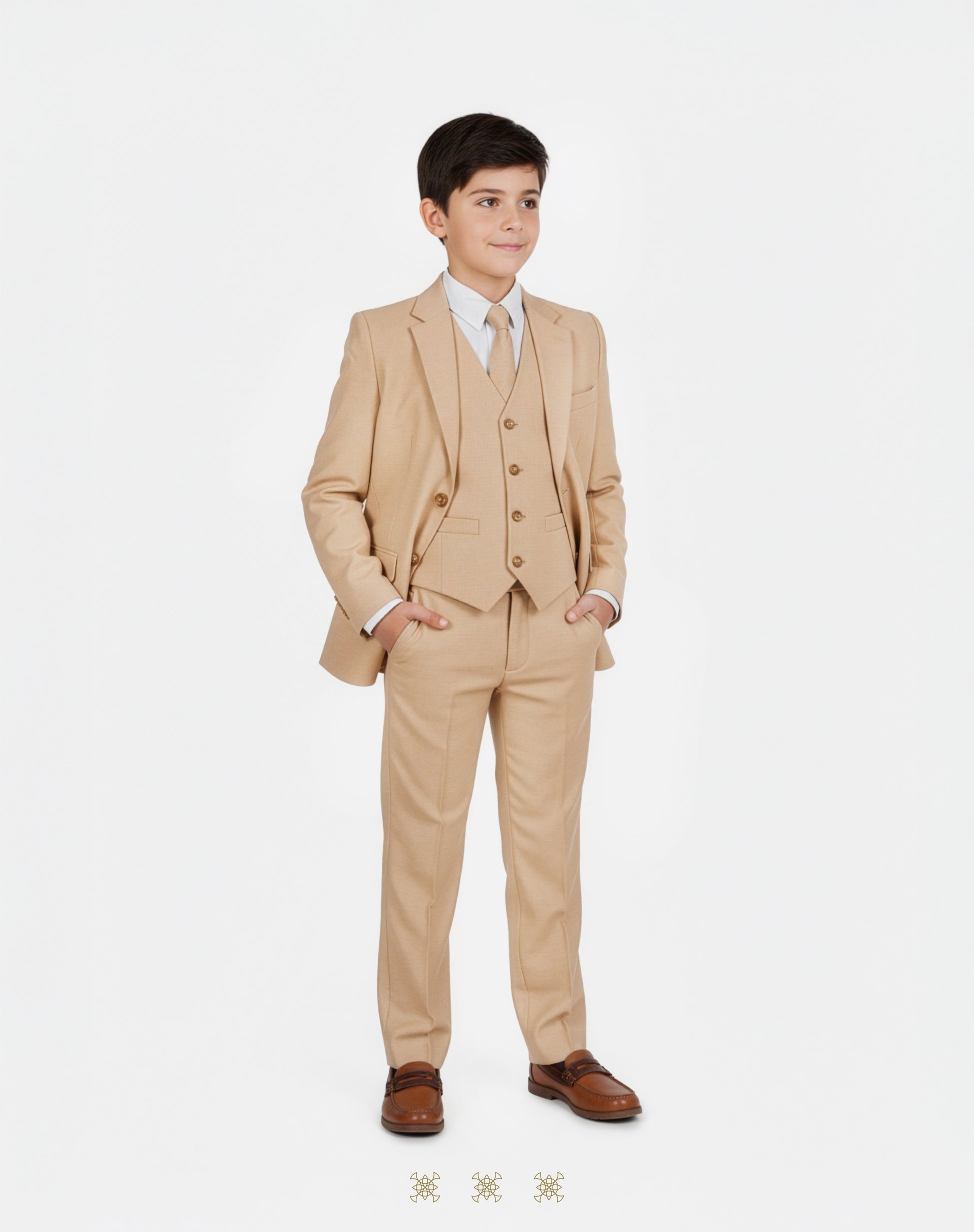 Traje primera comunión Kaki 32-035