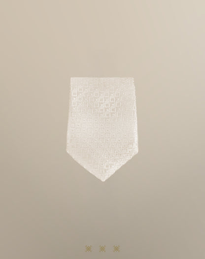 Corbata hueso con nudo 33-087