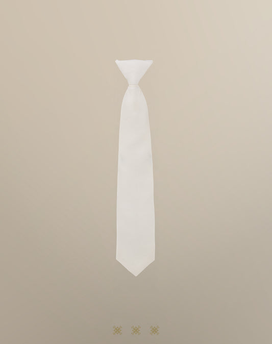 Corbata hueso con nudo 33-087