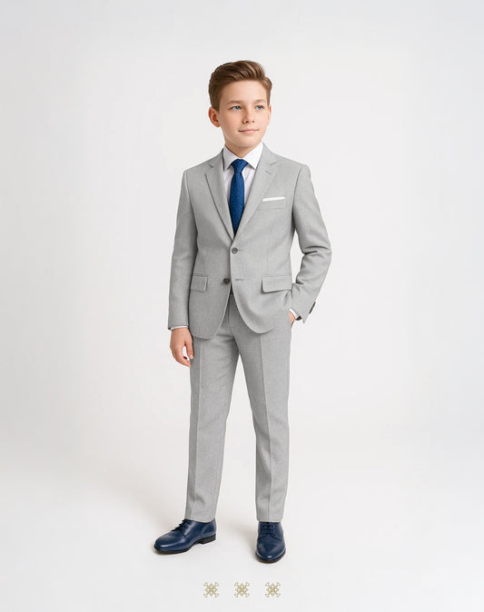 Traje juvenil gris 33-099