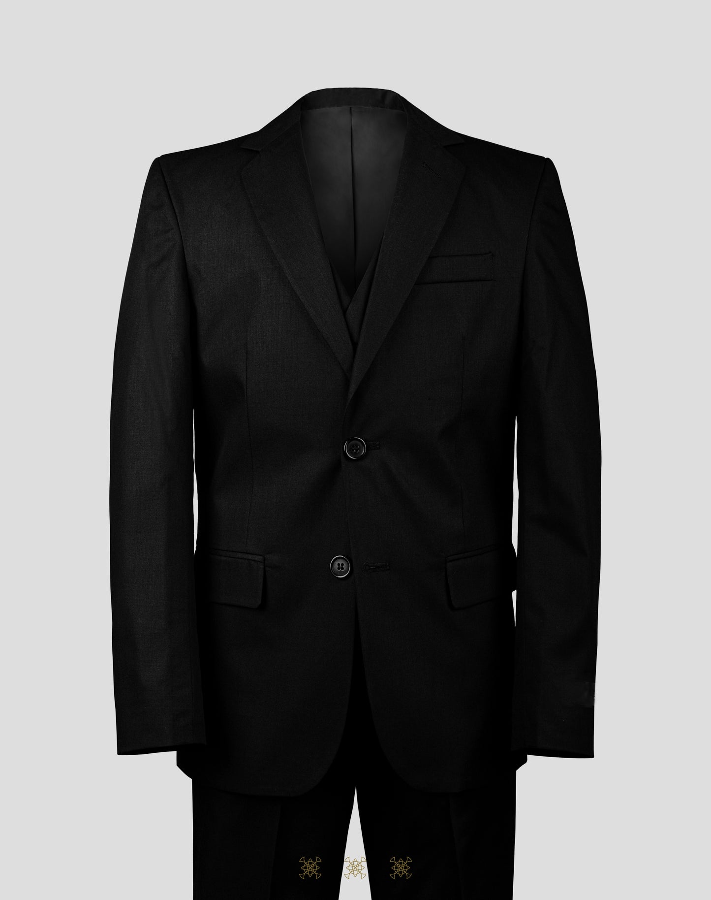 Traje juvenil negro 34-025