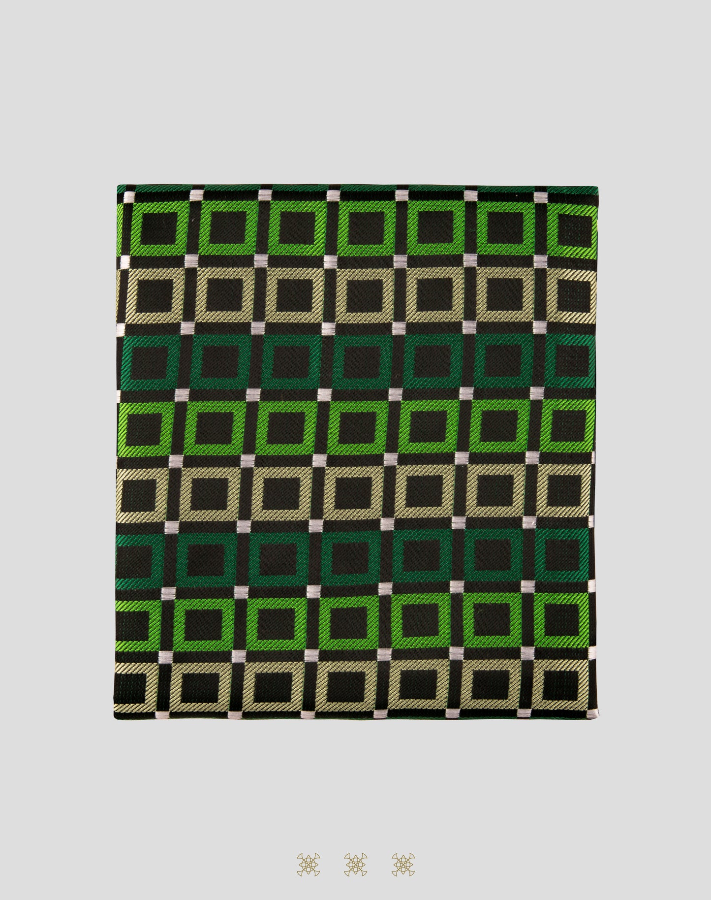 PAÑUELO VERDE NEGRO 39-003