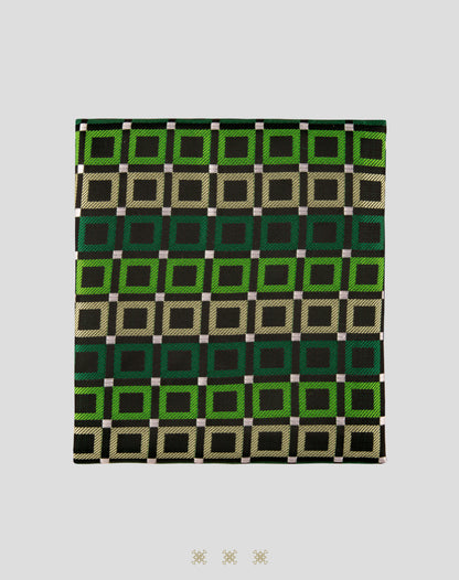 PAÑUELO VERDE NEGRO 39-003